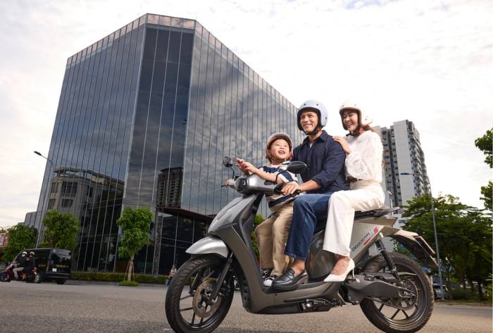 Xe máy điện Quantum S1. Ảnh: Dat Bike