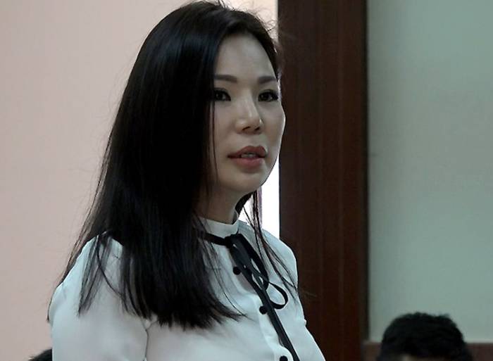 Bà Ngọc trong lần ra tòa hồi năm 2020.