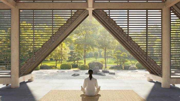 Không gian gần gũi thiên nhiên tại Legacy Nexus. Ảnh: An Thịnh Group