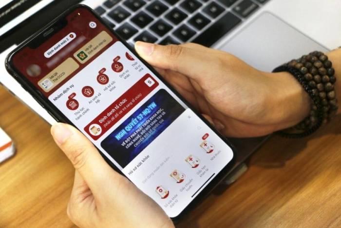 Tài khoản Ví khỏe nhà ta xác thực thông tin gia đình qua VNeID góp phần bảo đảm an toàn thông tin. Ảnh: H.Khánh