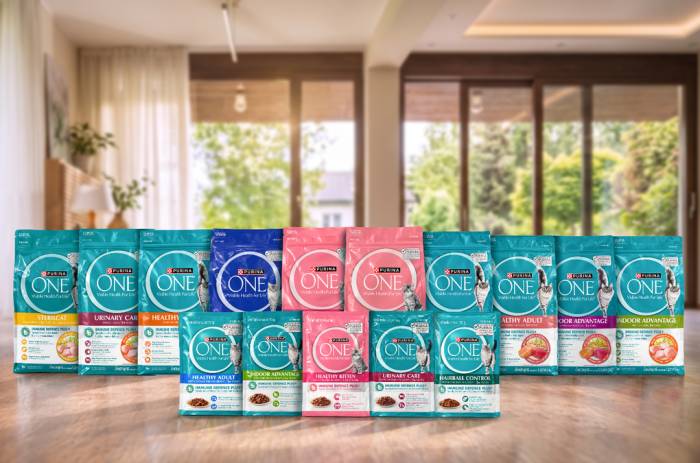 Sản phẩm dinh dưỡng từ Purina One hỗ trợ mèo duy trì thể trạng khoẻ mạnh ở từng giai đoạn phát triển. Ảnh: Nestle