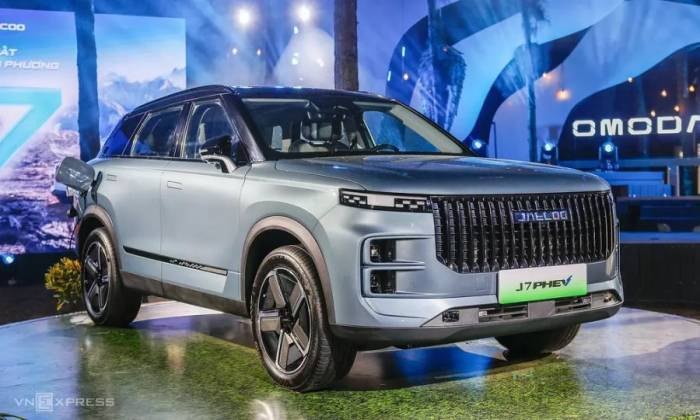 Jaecoo J7 PHEV ra mắt thị trường Việt Nam hồi 2025. Ảnh: Lương Dũng