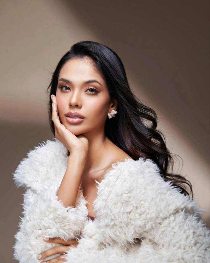 Á hậu Taanusiya Chetty. Ảnh: Miss World