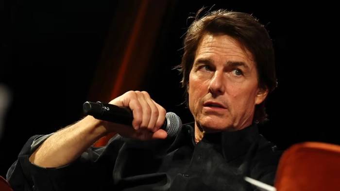 Tom Cruise trong buổi trò chuyện Life in Pictures của Viện Hàn lâm Nghệ thuật Điện ảnh và Truyền hình Anh (BAFTA), tại London (Anh) hôm 21/9. Ảnh: BAFTA