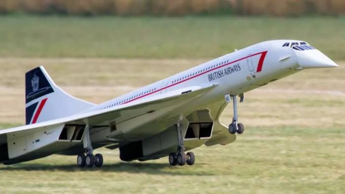 Máy bay Concorde của hãng British Airway. Ảnh: Pixel