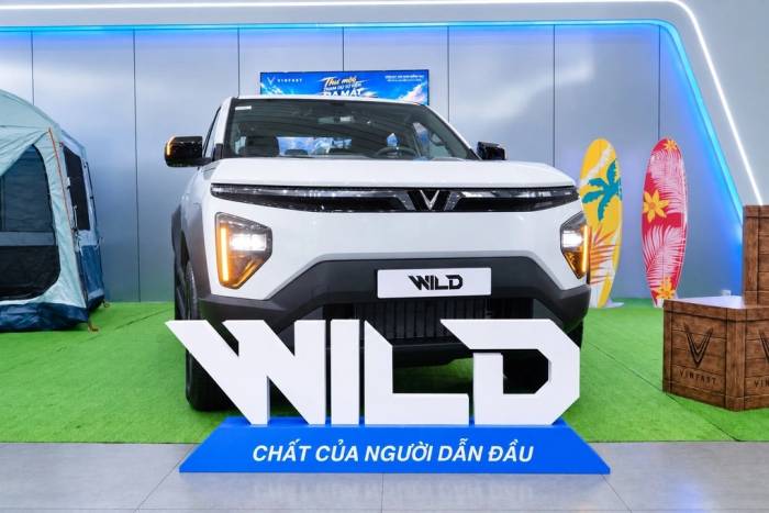 VinFast VF Wild trưng bày tại một đại lý. Ảnh: Tuấn Vũ