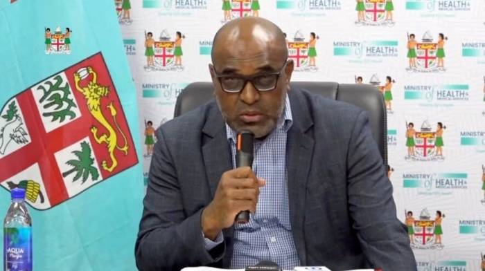 Bộ trưởng Y tế và Dịch vụ Y tế Fiji Antonio Lalabalavu tuyên bố tình trạng khẩn cấp quốc gia về HIV hôm 15/9 do số ca nhiễm được ghi nhận liên tục gia tăng. Ảnh: Fiji Government