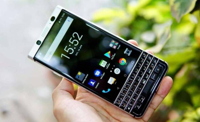 Một chiếc BlackBerry KeyOne. Ảnh: Ngọc Thắng