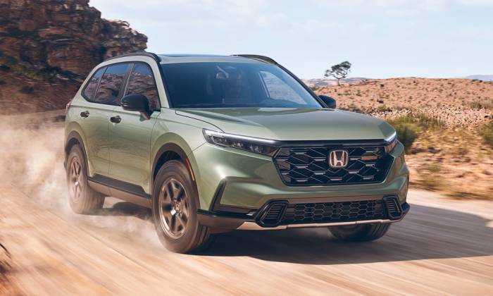 Honda CR-V thế hệ hiện hành. Ảnh: Honda