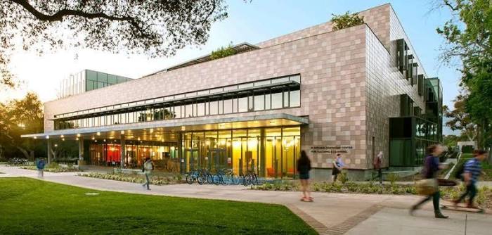 Một tòa nhà bên trong Đại học Harvey Mudd, Mỹ. Ảnh: Website trường