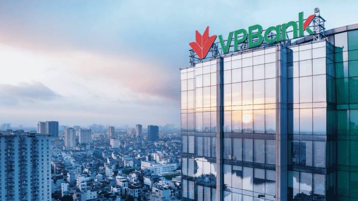 Tòa nhà trụ sở chính của VPBank tại 89 Láng Hạ, Hà Nội. Ảnh: VPB