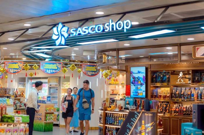 Cửa hàng bán đồ cao cấp do Sasco, thành viên IPPG vận hành. Ảnh: IPPG