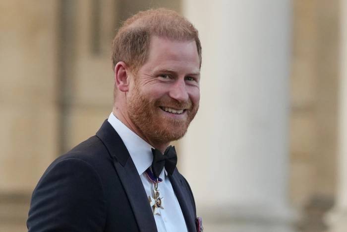 Hoàng tử Harry tham dự Lễ trao giải Invictus Spirit Awards tại London ngày 17/9. Ảnh: AP