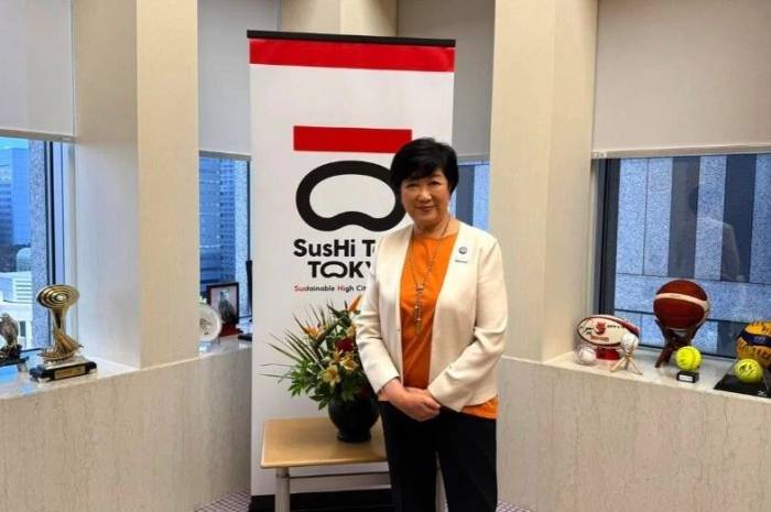 Bà Yuriko Koike, nữ thống đốc đầu tiên của đô thị lớn nhất Nhật Bản. Ảnh: Walter Sim