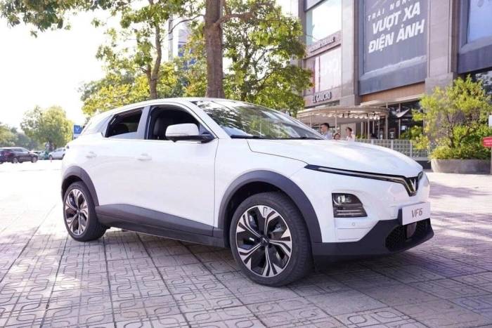 VinFast VF 6 thuộc phân khúc xe điện gầm cao cỡ B. Ảnh: Tuấn Vũ