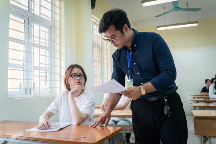 Học sinh Hà Nội thi tốt nghiệp THPT 2026. Ảnh: Hoàng Giang