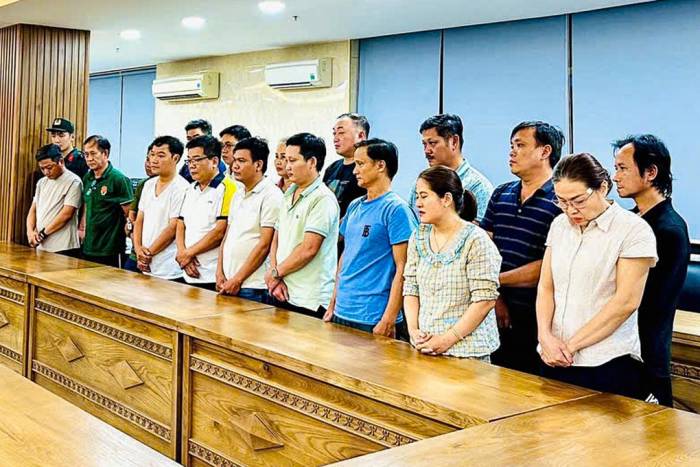 17 người liên quan vụ việc đã bị khởi tố, bắt giam. Ảnh: Thành Huynh
