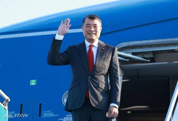 Thủ tướng Lê Minh Hưng rời Hà Nội sang tham dự Hội nghị thượng đỉnh BRICS lần thứ 18 và làm việc song phương tại Ấn Độ. Ảnh: TTXVN