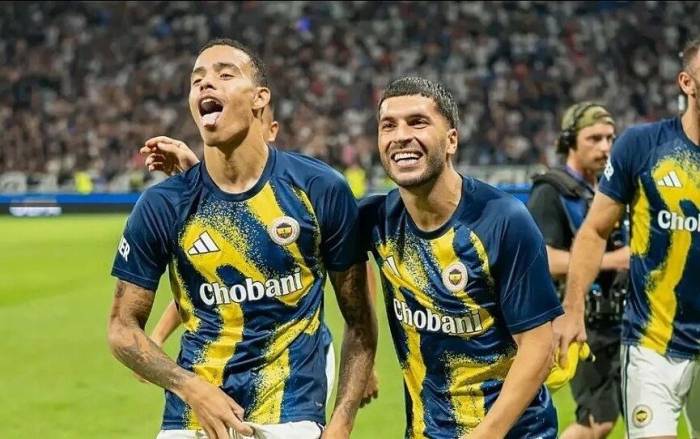 Greenwood bị UEFA điều tra vì hành vi phản cảm sau trận Fenerbahce thắng Lyon 2-1 ở lượt về vòng play-off Champions League tại sân Groupama, Pháp ngày 26/8. Ảnh: Alan Bernigaud