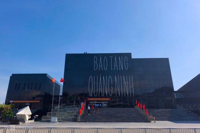 Bảo tàng Quảng Ninh, điểm đến hấp dẫn du khách. Ảnh: Lê Tân