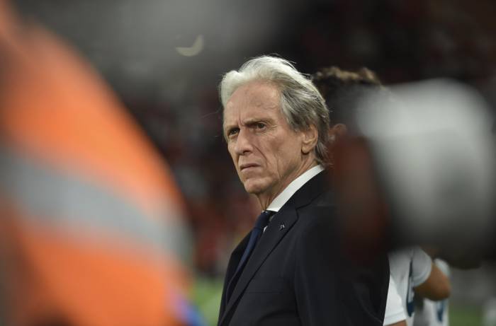 HLV Jorge Jesus trước trận Bồ Đào Nha thắng Xứ Wales 1-0 ở lượt đầu bảng A4 Nations League trên sân Jose Alvalade, Lisbon, Bồ Đào Nha ngày 24/9/2026. Ảnh: Abola