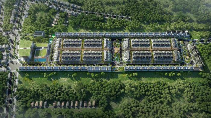 Phối cảnh tổng thể dự án Salacia Villas. Ảnh: Salacia Villas