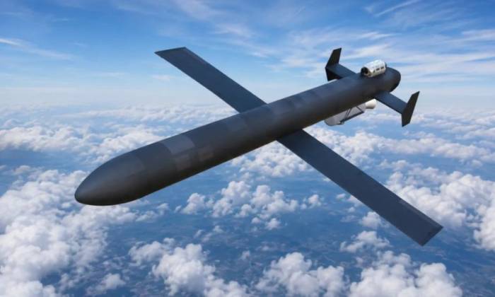 Mô phỏng UAV Geran-5. Đồ họa: Topwar