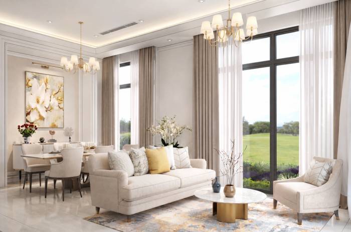 Phân khu biệt thự tại Newtown Legend được phát triển theo tinh thần quiet luxury. Ảnh: Newtown Legend