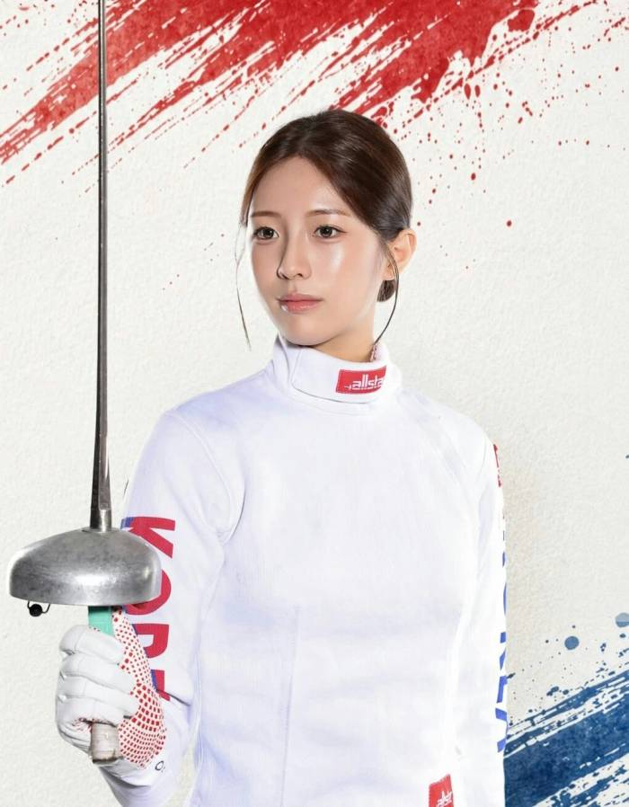 Yang Seung-hye lần đầu khoác bộ đồng phục Taegeuk của đội tuyển quốc gia khi cô 20 tuổi. Ảnh: Segye