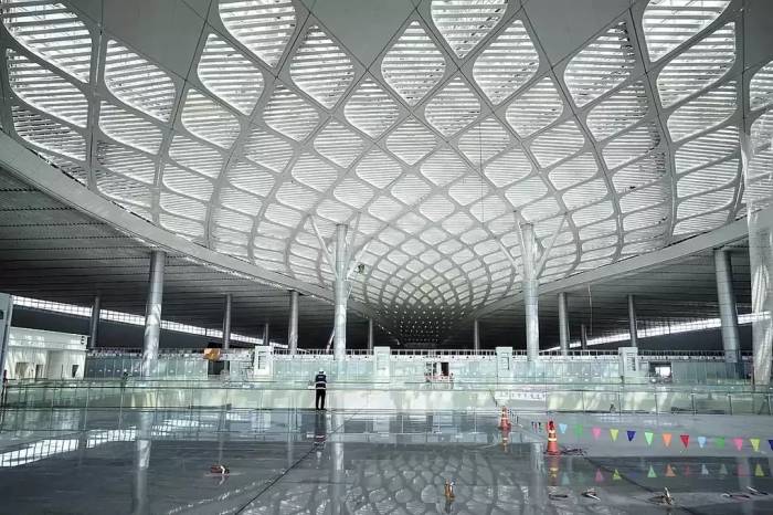 Nhà ga sân bay Long Thành đang được thi công, tháng 9/2026. Ảnh: Phước Tuấn