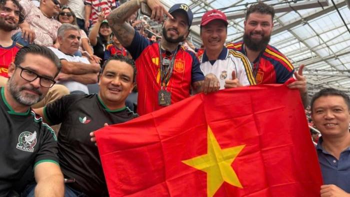 Khách Việt đến Mỹ xem World Cup dịp hè năm nay. Ảnh: Pan American