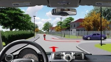Xe nào đi đầu tiên trong trường hợp này?