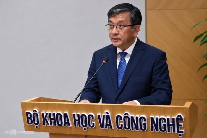 Tân Thứ trưởng Khoa học và Công nghệ Trần Trung Tính. Ảnh: Trọng Đạt