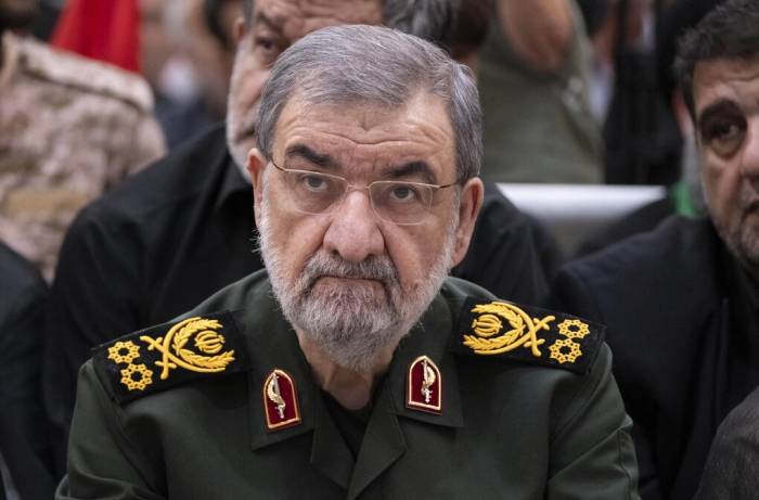 Ông Mohsen Rezaei người đứng đầu Hội đồng An ninh Quốc gia Tối cao Iran, tại lễ tưởng niệm cố lãnh tụ tối cao Ruhollah Khomeini ở Tehran hồi tháng 6. Ảnh: AFP