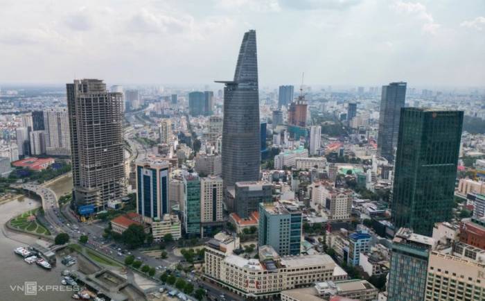 Bất động sản khu trung tâm TP HCM, đoạn gần sông Sài Gòn, tháng 8/2026. Ảnh: Quỳnh Trần
