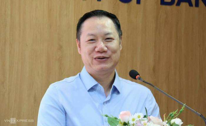 GS Nguyễn Tiến Thảo trao đổi tại tọa đàm, sáng 25/9. Ảnh: Lệ Nguyễn