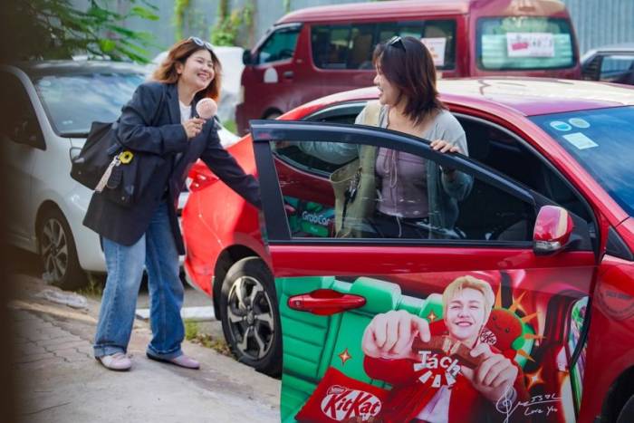 Chuyến xe nghỉ xả hơi được thiết kế để hành khách có thêm một khoảng nghỉ trên đường. Ảnh: KitKat