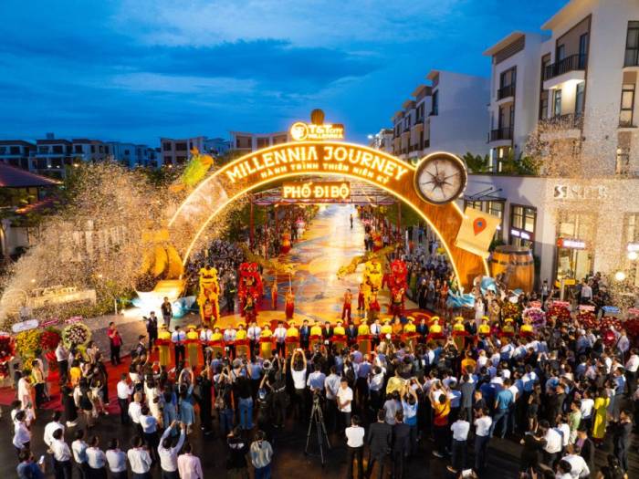 Dự án T&T City Millennia phát triển theo mô hình đại đô thị. Giai đoạn đầu tiên đã hoàn thiện và đón cư dân về sinh sống. Ảnh: T&T Group
