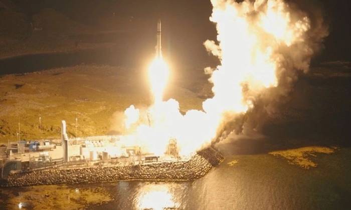 Tên lửa Spectrum cất cánh trong chuyến bay Onward and Upward hôm 5/9. Ảnh: ESA