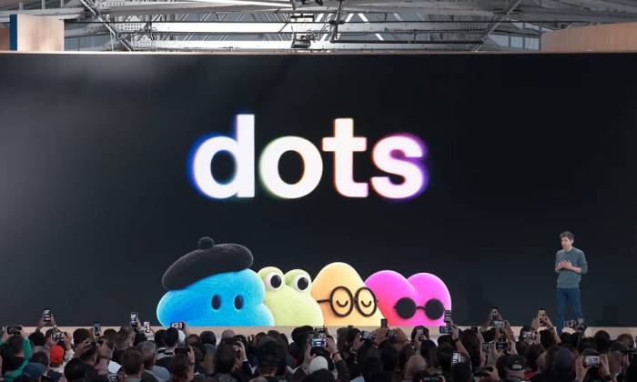 Sam Altman, CEO OpenAI, giới thiệu về trợ lý ảo Dots tại hội nghị DevDay ở San Francisco hôm 29/9. Ảnh: OpenAI