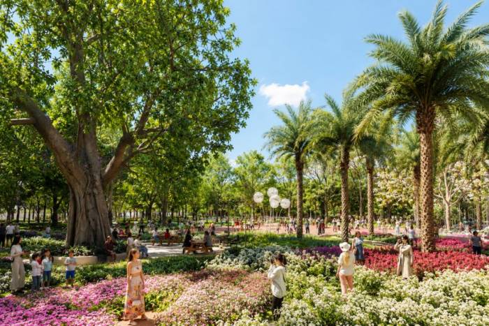 Phối cảnh công viên thể thao tại dự án. Ảnh: Sun Property