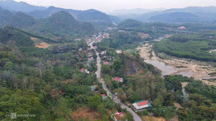 Một góc của bản Việt Hương, xã Quỳ Châu. Ảnh: Đức Hùng