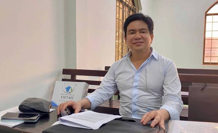 Ông Thái trong lần ra tòa năm 2020.