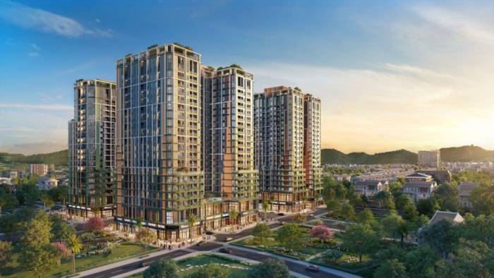 Bốn tòa tháp FourS Tower tọa lạc tại vị trí kết nối, thuận tiện di chuyển. Ảnh: Sun Property