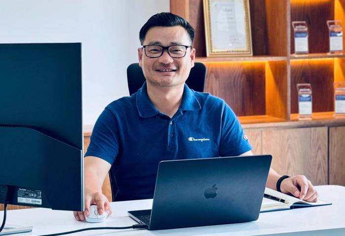 Tiến sĩ Trần Nhàn, đồng sáng lập công ty Nanochap. Ảnh: Nhân vật cung cấp