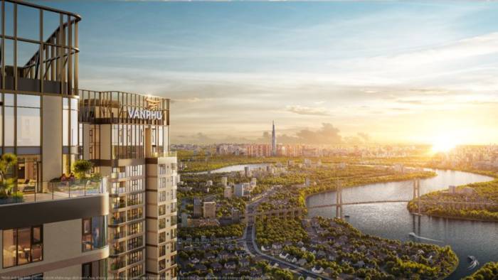 Vlasta Premier Phú Thuận hưởng lợi từ loạt công trình giao thông chiến lược như cầu Cần Giờ và cầu Phú Mỹ 2. Ảnh: Văn Phú