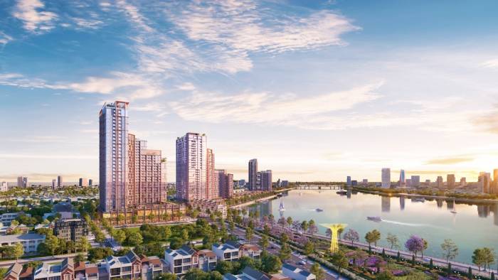 Không gian sống ven sông Hàn tại Sun Symphony Residence. Ảnh: Sun Property