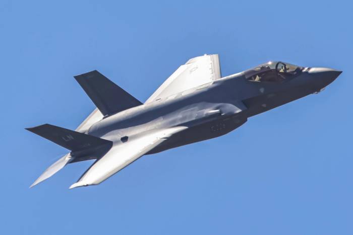 Tiêm kích F-35 Mỹ tại triển lãm Paris Air Show ở Pháp năm 2023. Ảnh: Reuters