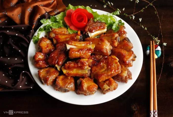 Sốt chua ngọt dùng ho