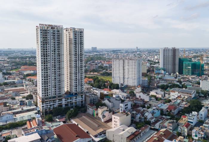 Bất động sản khu đông TP HCM, thuộc phường Dĩ An (tỉnh Bình Dương cũ). Ảnh: Quỳnh Trần